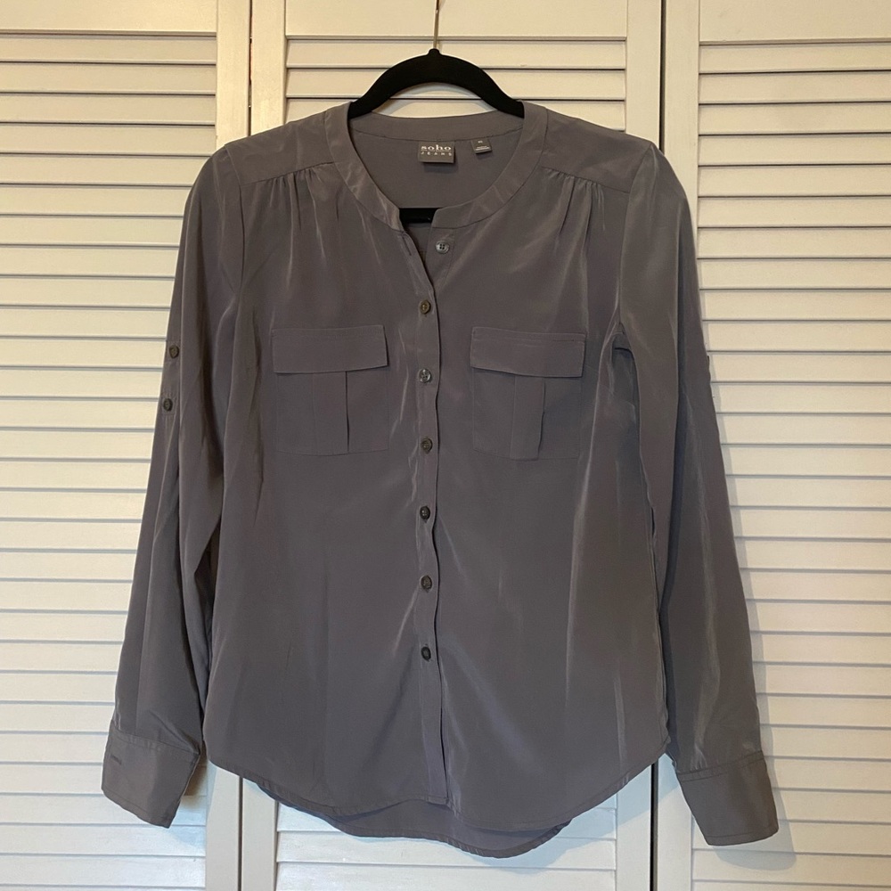 Gray Blouse